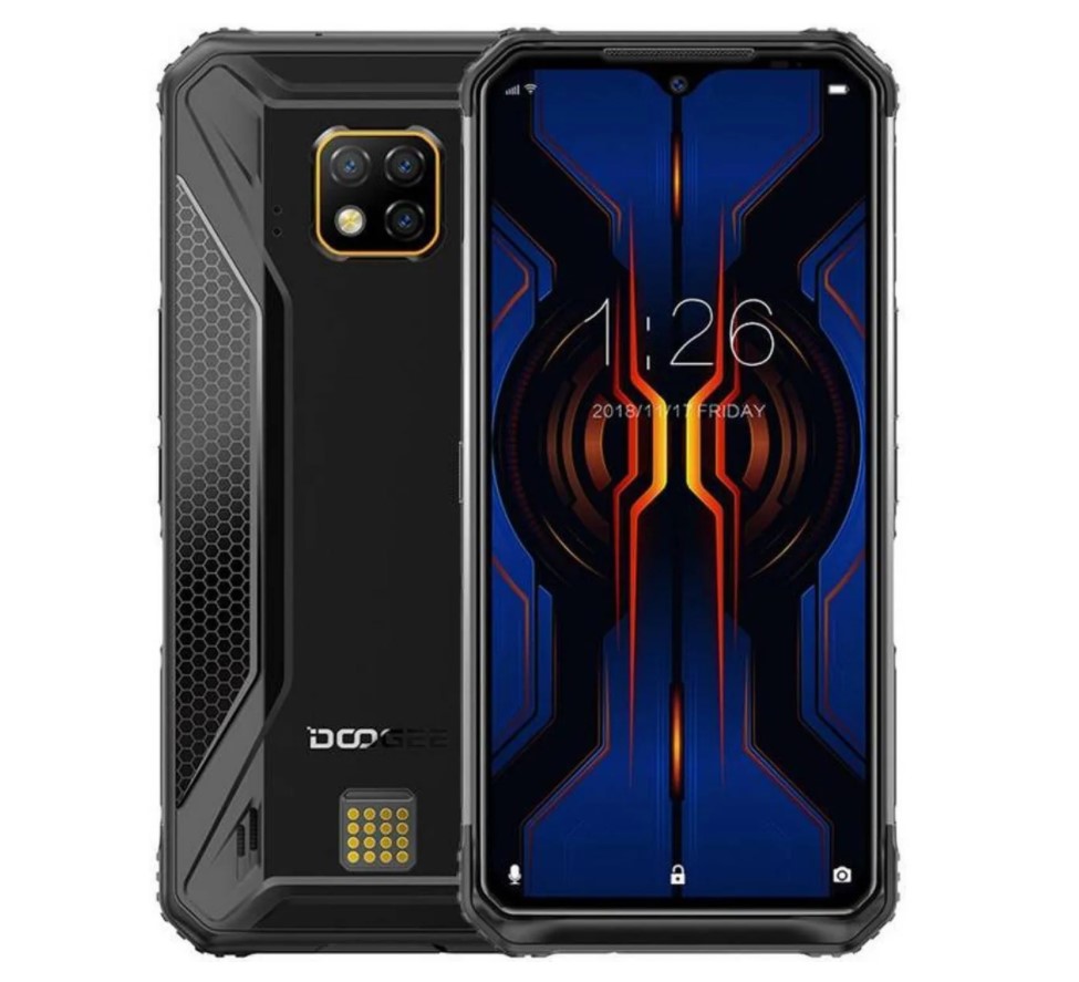 Doogee S95, 6/128Gb, Black